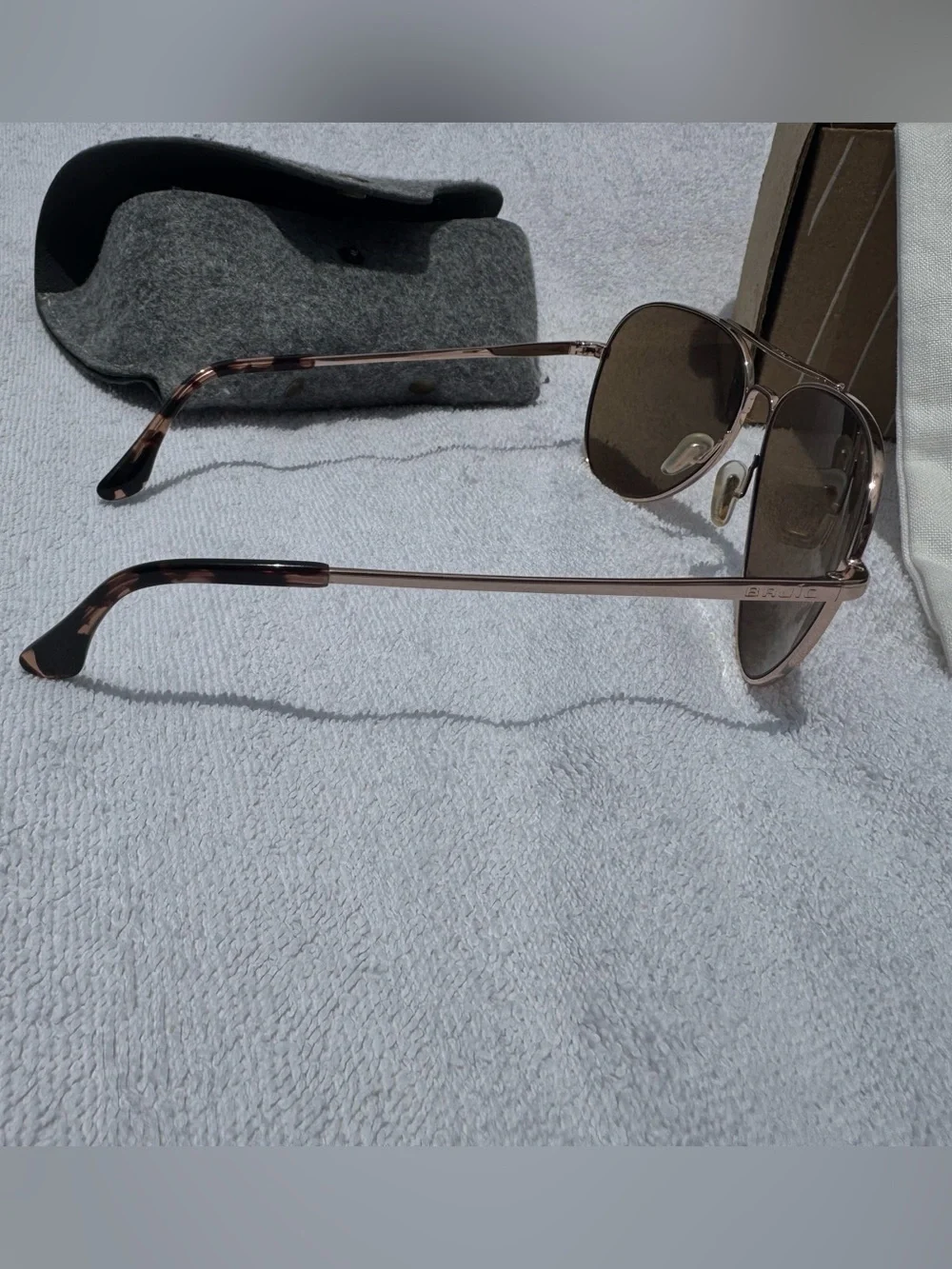Bajio Soldado Sunglasses EUC Rose Mirror Lenses